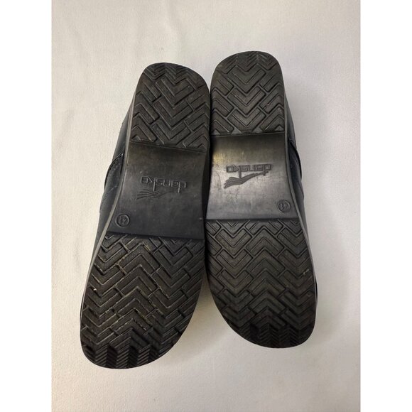 Womens Navy Suede Dankso Clogs - Size 41 - Picture 8 of 9